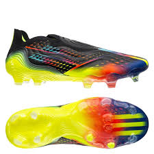 ADIDAS COPA SENSE + FG AL RIHLA - ZWART/TURQUOISE/GEEL