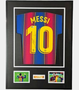 matchworn messi shirt